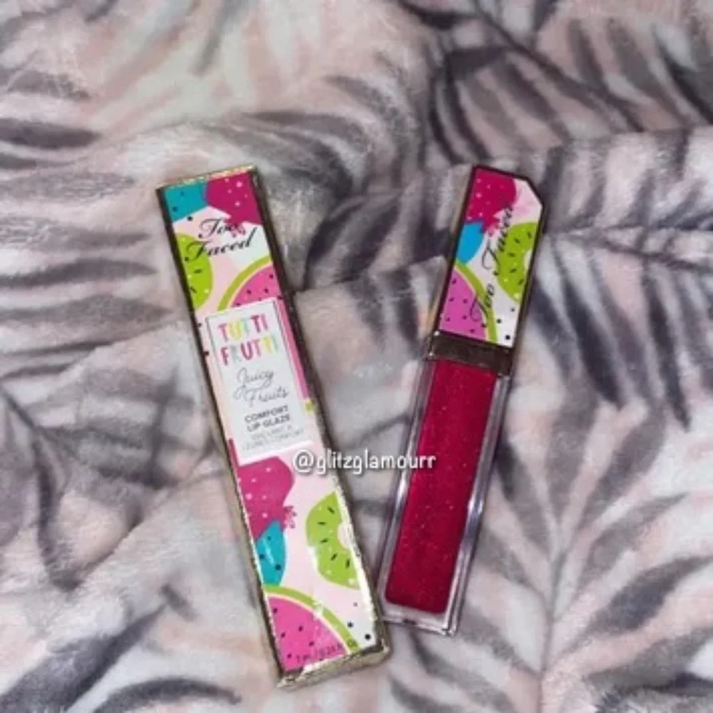 💋Too Faced Tutti Frutti Juicy Fruits Comfort Lip Glaze💋